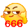 $[经典表情]::(666)